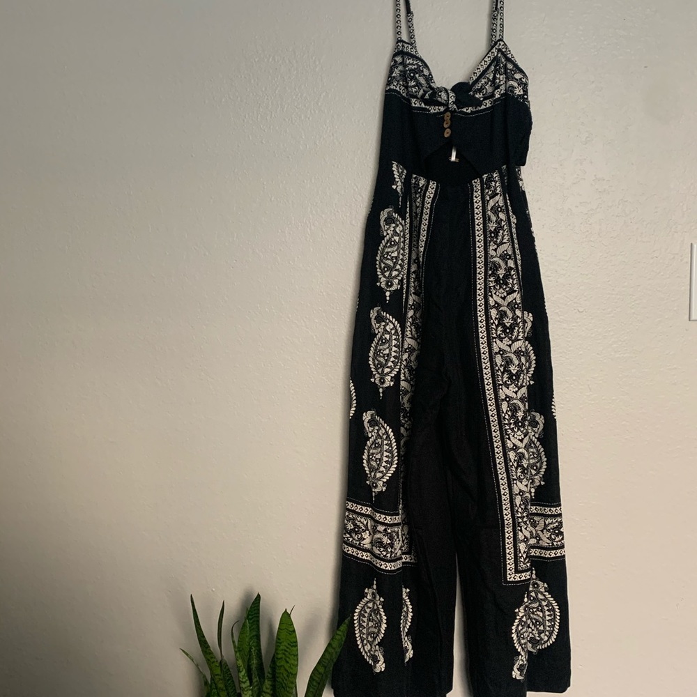 NWT Free People Feel the Sun cutout jumpsuit
